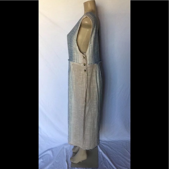 NWOT Free People Moab Boho Combo Jumper Sz Large - Picture 7 of 8